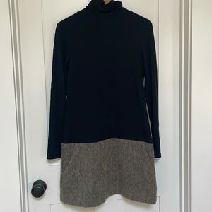 Theory size M turtleneck dress with pockets - vintage!